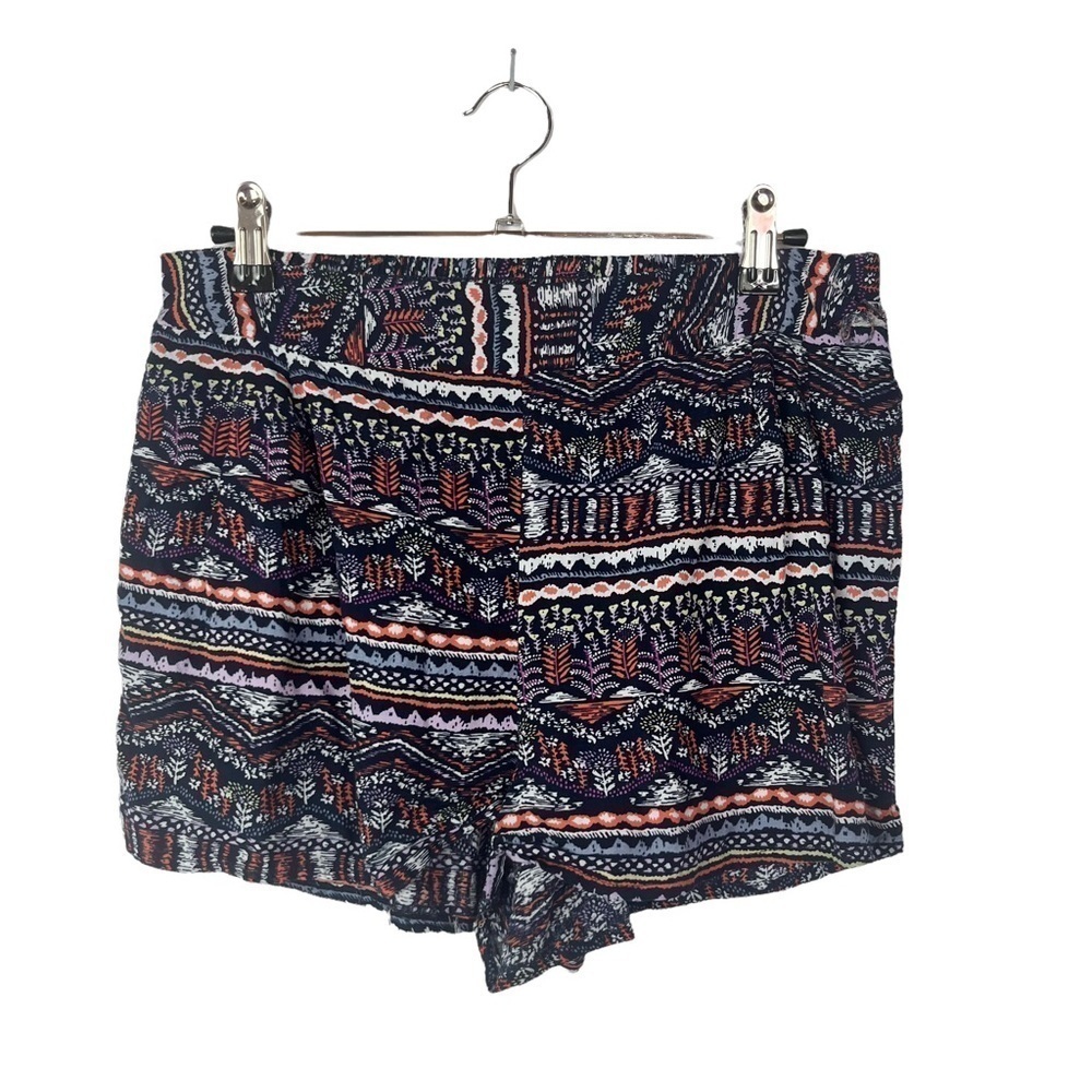 Boutique Fun & Flirt Blue & Red Printed Soft Shorts S